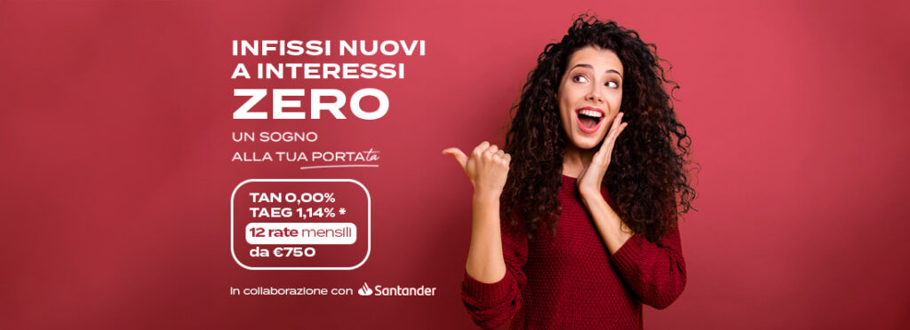 Daunia Serramenti: infissi nuovi a interessi zero