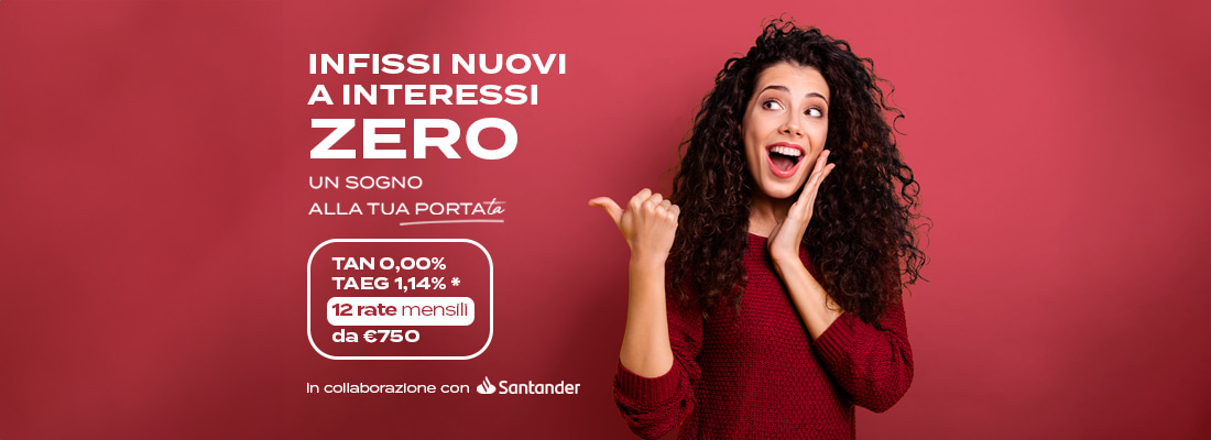 Daunia Serramenti: infissi nuovi a interessi zero